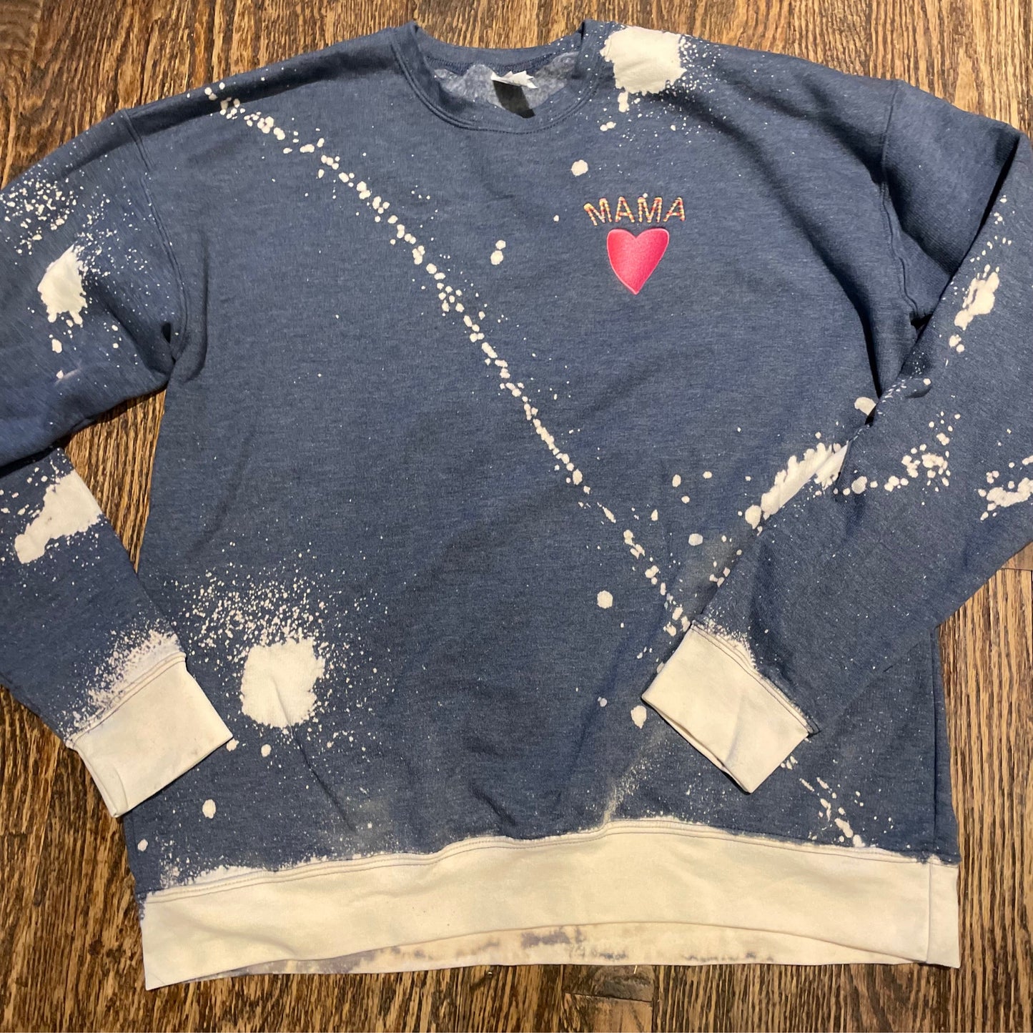 Mama Bleached Sweater