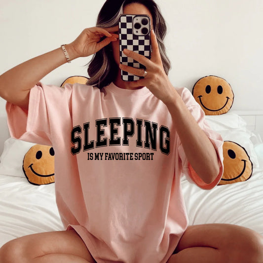 Sleeping is my favorite sport transfer