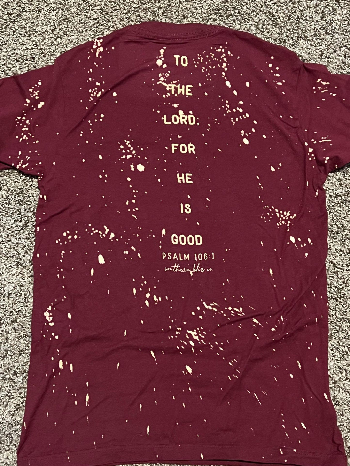 Give Thanks Scripture Tee