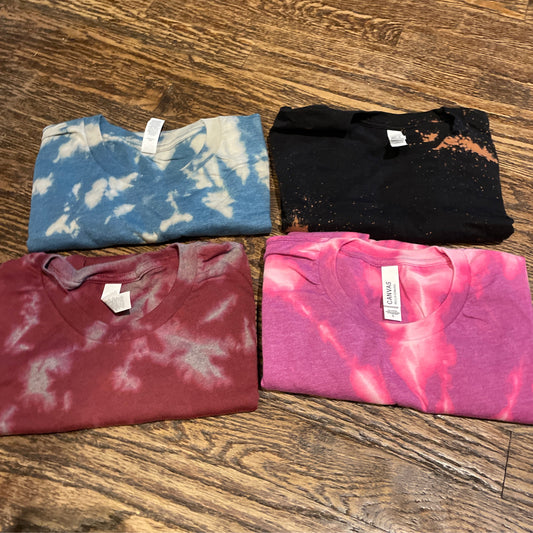 Bleached Tie Dye Tee